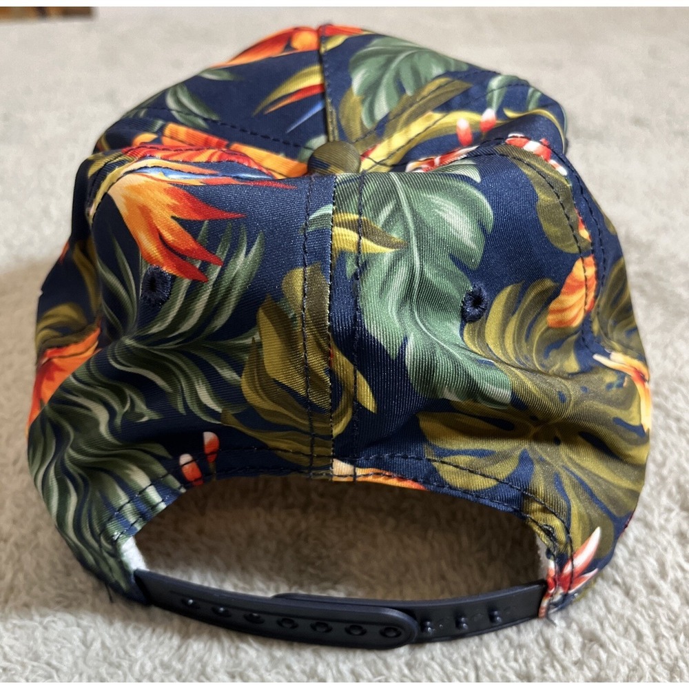 Aviator Nation Signature Aspen Vintage Safari Twill Low Rise Tropical Trucker - Picture 2 of 7